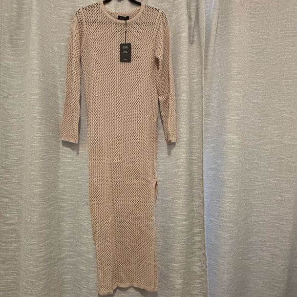 Naadam Textured Crochet Maxi Dress - Picture 5 of 6